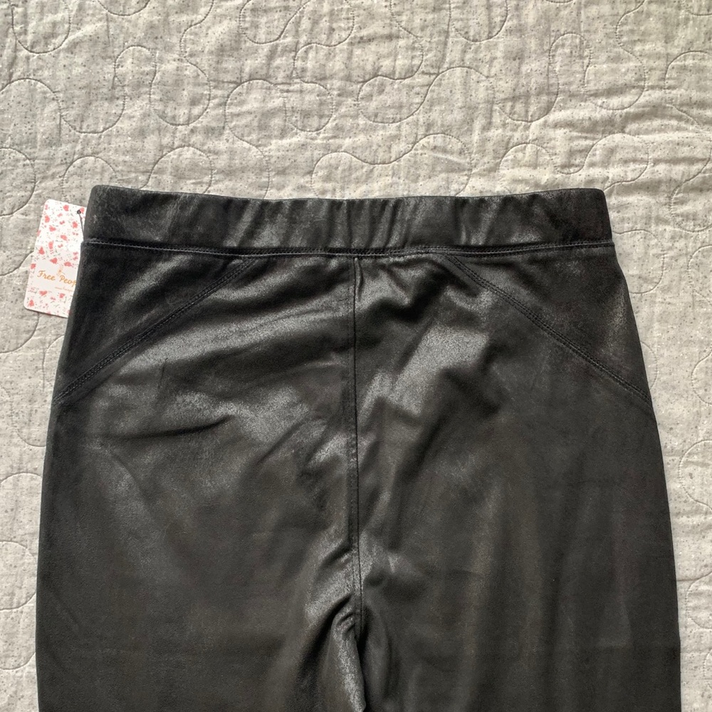 Free People Midnight Vegan Suede Skinny Pant - Picture 7 of 8